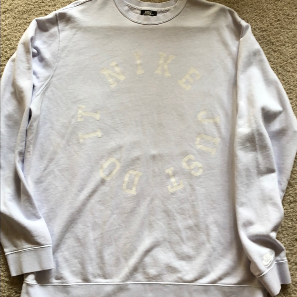 Nike just do it crewneck